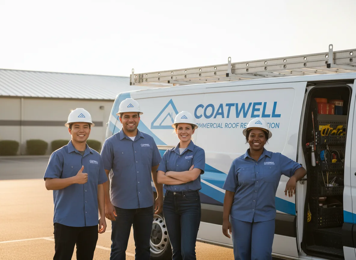 Commercial roof coating company in Welch, TX